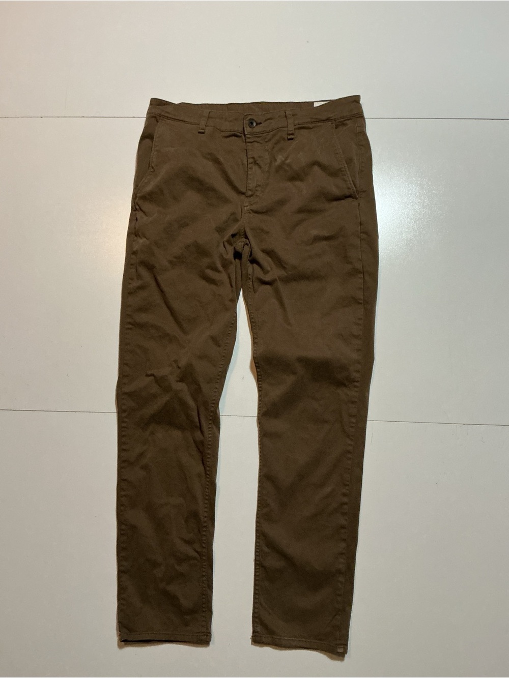 Rag & Bone New York Standard Issue Brown Classic Men's Chino Pants